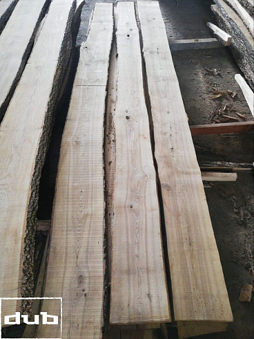 Доска ясеня сухая необрезная 2 сорт 3000х150х32мм